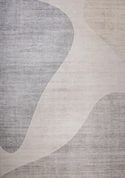 Europa Beige Geometric Pattern Rug