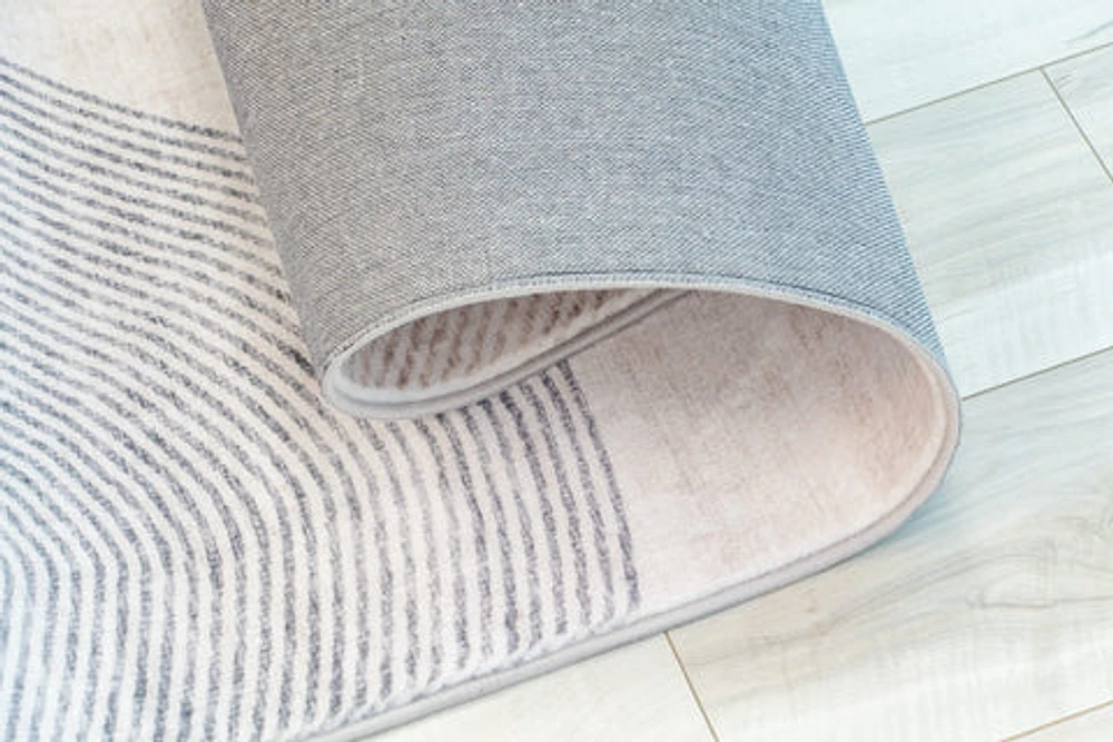 Europa Beige Geometric Pattern Rug