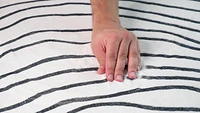 Europa Black Contemporary Rug with Neutral Accents