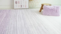 Europa Violet Artistic Abstract Area Rug