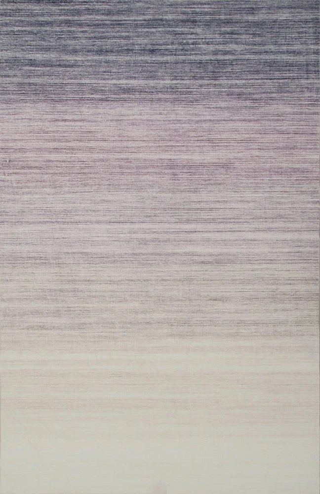Europa Violet Artistic Abstract Area Rug