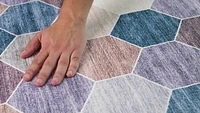 Europa Multi-Toned Modern Distressed Rug