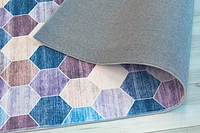 Europa Multi-Toned Modern Distressed Rug
