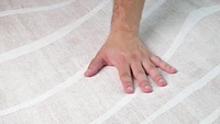 Europa Beige Tonal Stripe Area Rug