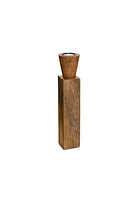 Sassari Medium Candle Holder Mango Wooden Natural