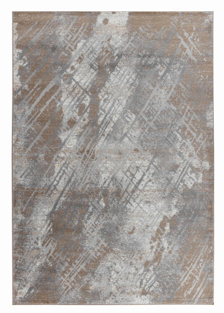 Hamilton Brown Persian-Style Traditional Area Rug