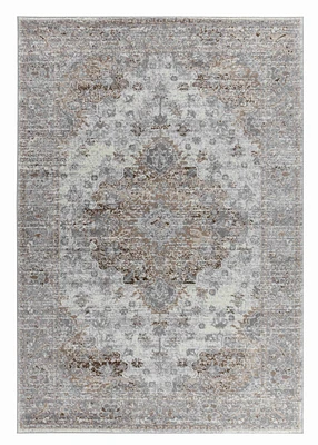 Hamilton Classic Cream Medallion Area Rug