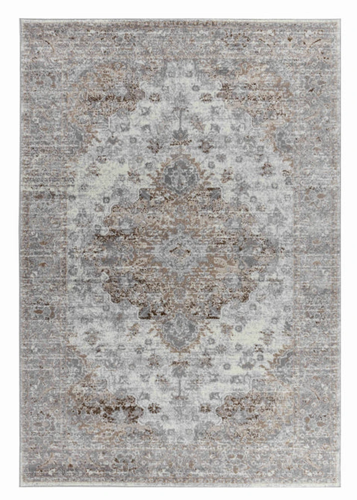 Hamilton Classic Cream Medallion Area Rug