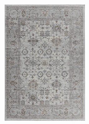 Hamilton Cream Ornamental Floral Area Rug