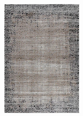 Hamilton Classic Black Scrollwork Area Rug