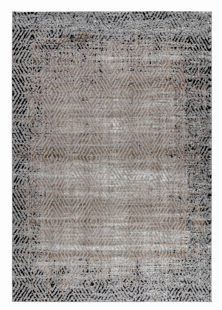 Hamilton Classic Black Scrollwork Area Rug