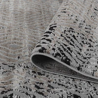 Hamilton Classic Black Scrollwork Area Rug