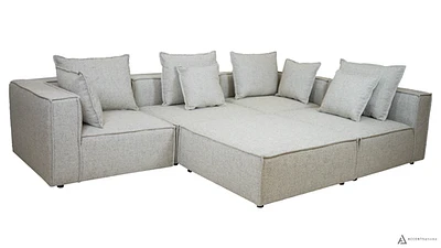 Phoebe 5 Piece Modular Set - Quartz