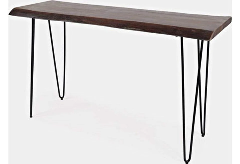 FLOOR MODEL Nature's Edge Sofa Table Slate Finish 50"