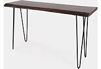 FLOOR MODEL Nature's Edge Sofa Table Slate Finish 50"