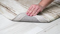 Leela Beige Contemporary Abstract Area Rug
