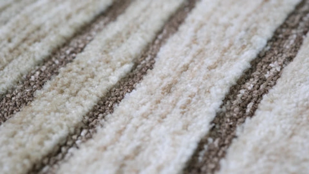 Leela Beige Contemporary Abstract Area Rug