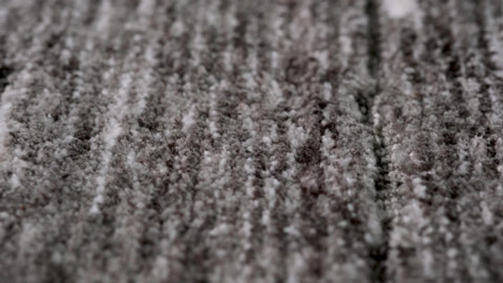 Leela Grey Modern Brushstroke Patterned Rug