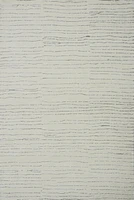 Leela Ivory Linear Modern Area Rug