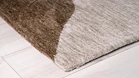 Beige Soft Texture Area Rug