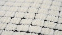 Leela Black Artistic Swirl Modern Rug