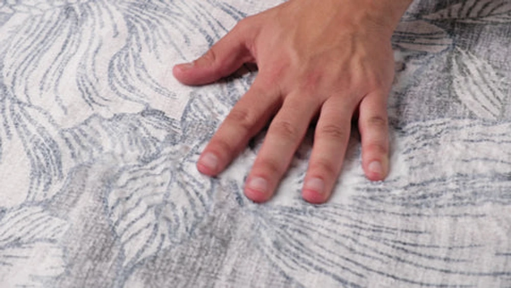 Lily Grey Faded Medallion Area Rug