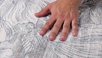 Lily Grey Faded Medallion Area Rug