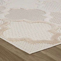 Marrakech Elegant Cream Area Rug