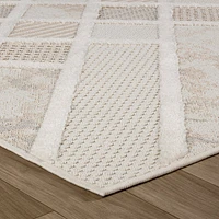 Marrakech Patterned Beige Area Rug
