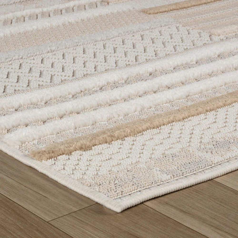 Marrakech Modern Beige Area Rug