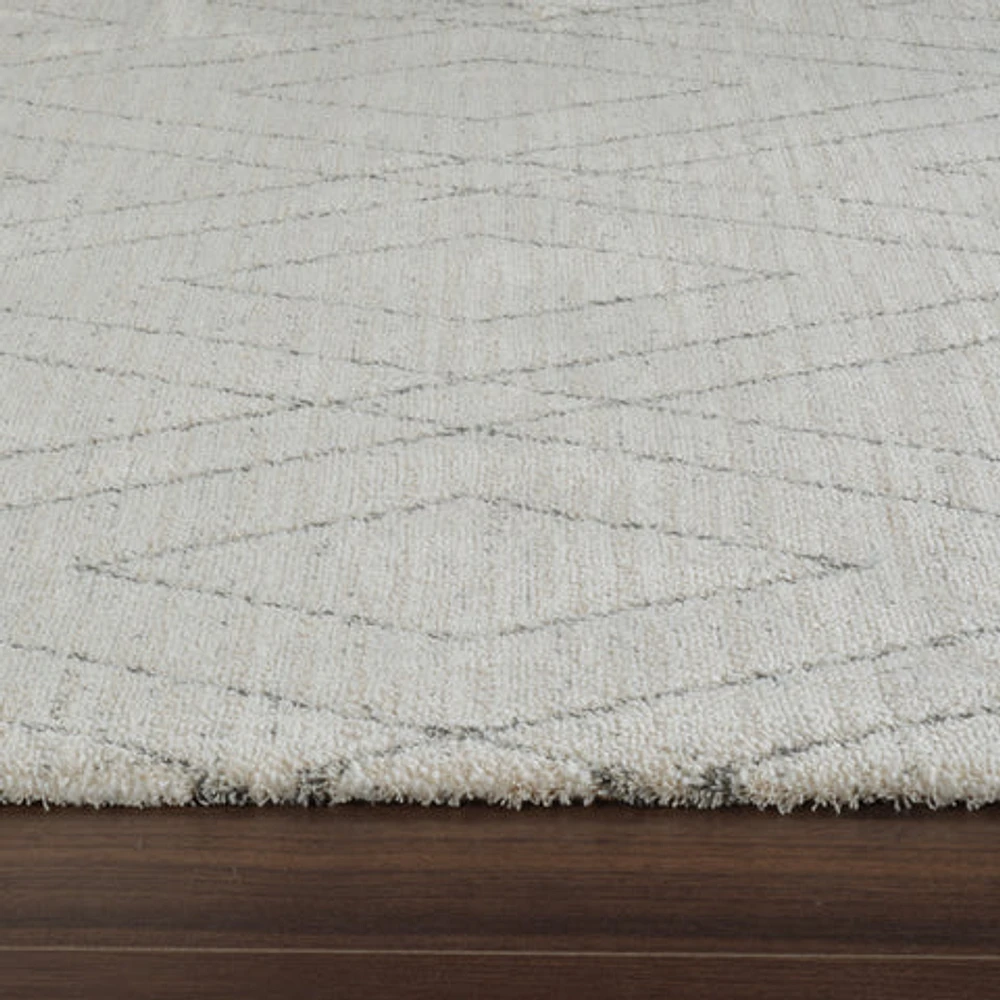Milano Beige Modern Abstract Area Rug
