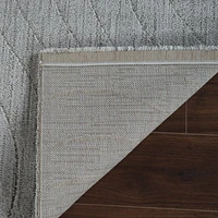 Milano Grey Contemporary Geometric Area Rug