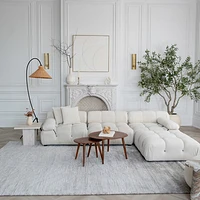 Milano Grey Contemporary Geometric Area Rug