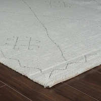 Milano Beige Modern Distressed Area Rug