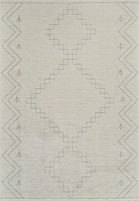 Milano Beige Textured Abstract Area Rug