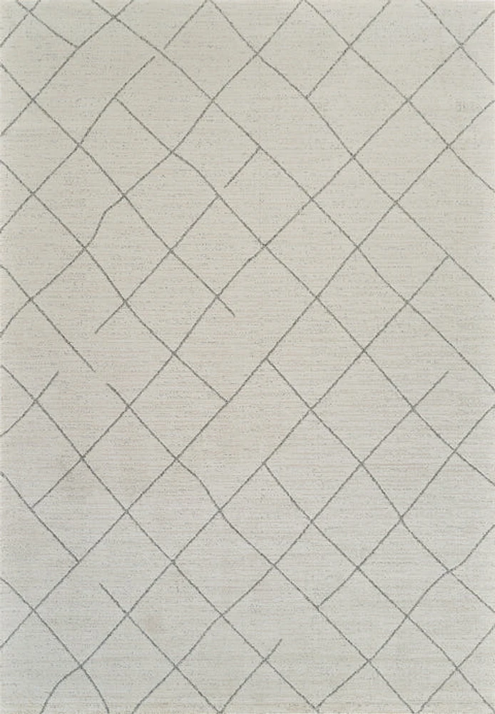 Milano Beige Modern Organic Area Rug