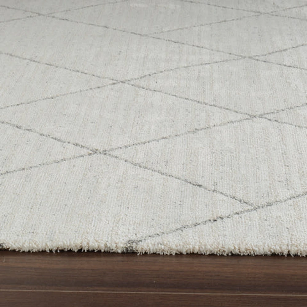 Milano Beige Modern Organic Area Rug