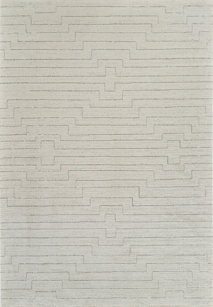 Milano Beige Traditional Floral Area Rug