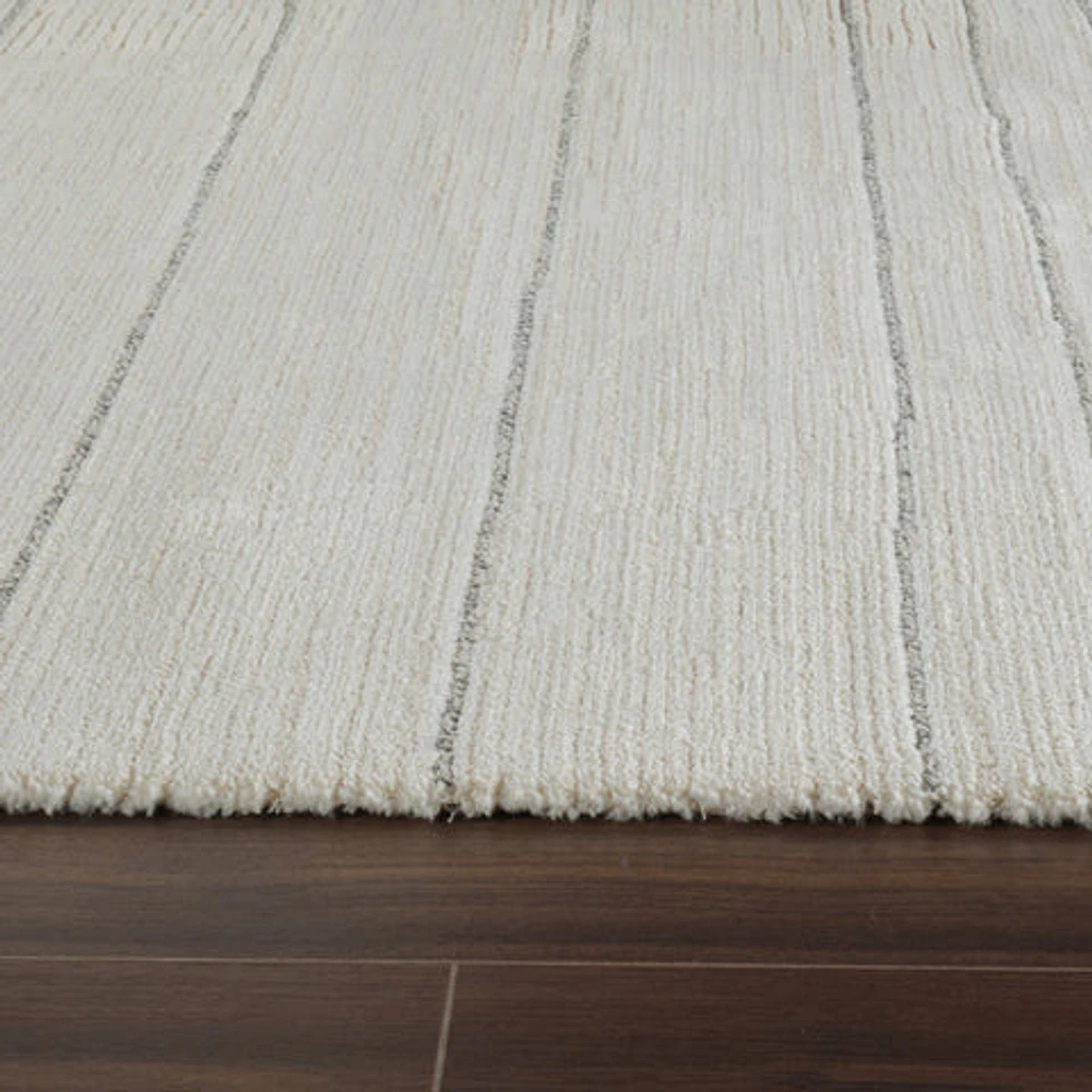 Milano Beige Traditional Bordered Area Rug