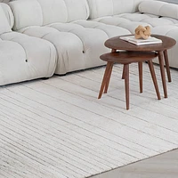Milano Beige Traditional Bordered Area Rug