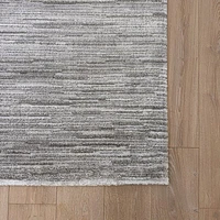 Milano Gray Traditional Bordered Area Rug