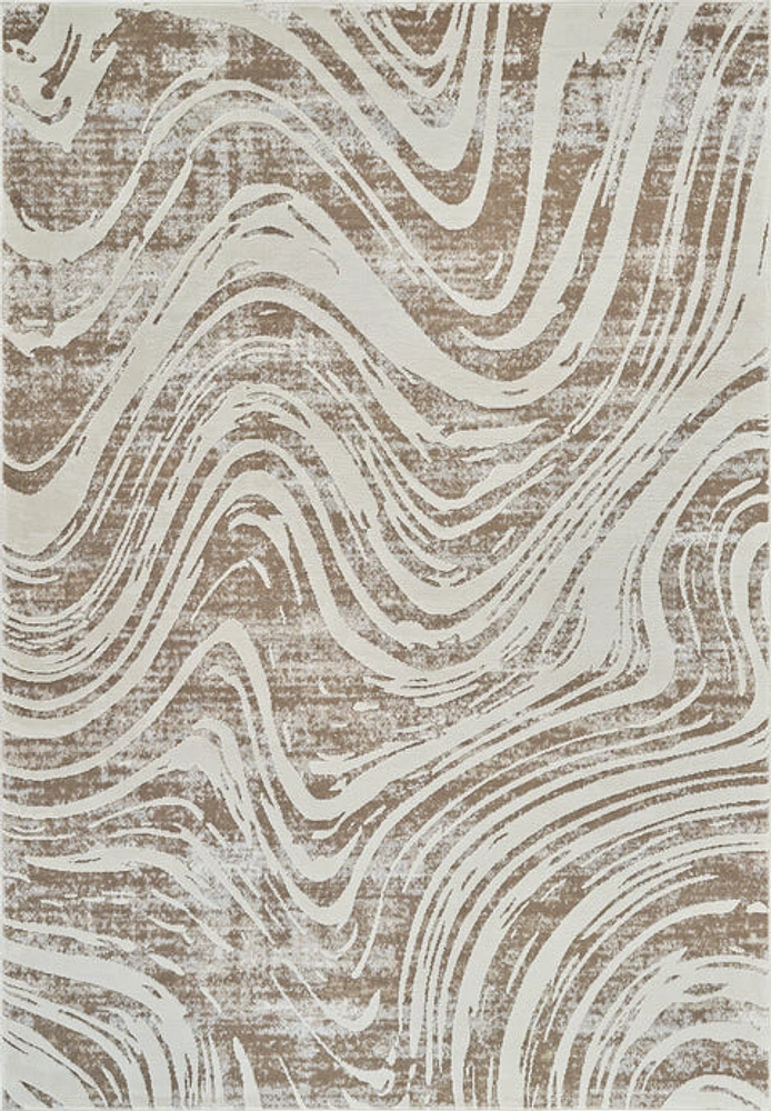 Nairobi Beige Modern Textured Area Rug