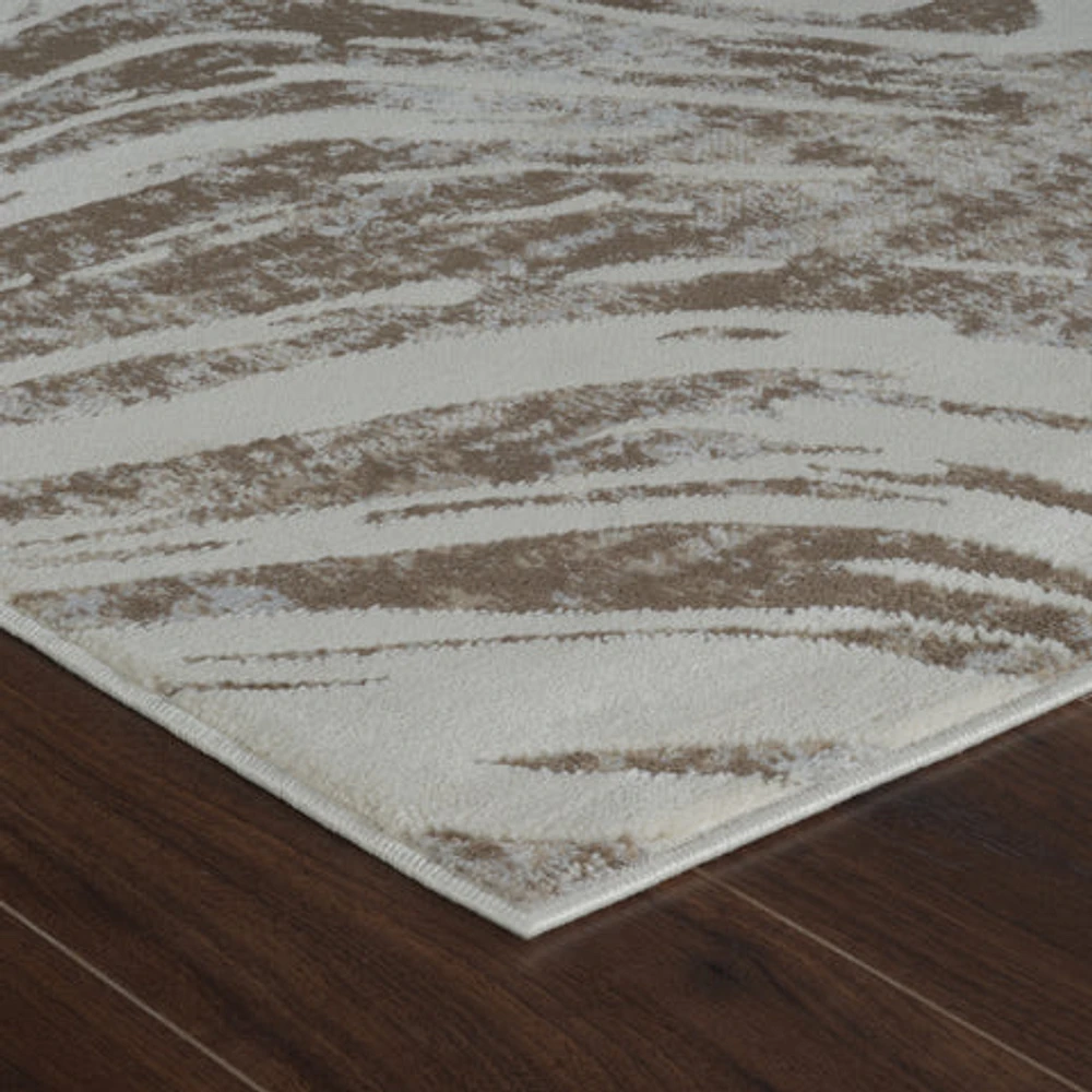 Nairobi Beige Modern Textured Area Rug