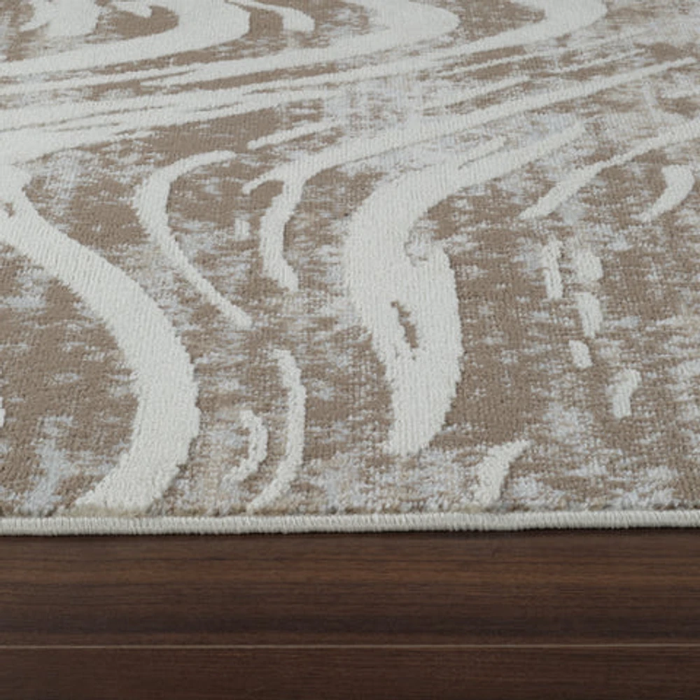 Nairobi Beige Modern Textured Area Rug
