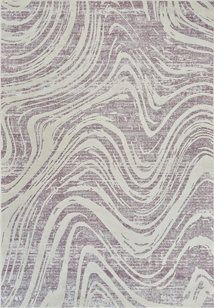 Nairobi Purple Geometric Modern Area Rug
