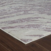 Nairobi Purple Geometric Modern Area Rug