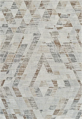 Nairobi Beige Contemporary Art-Inspired Rug
