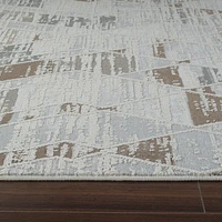 Nairobi Beige Contemporary Art-Inspired Rug