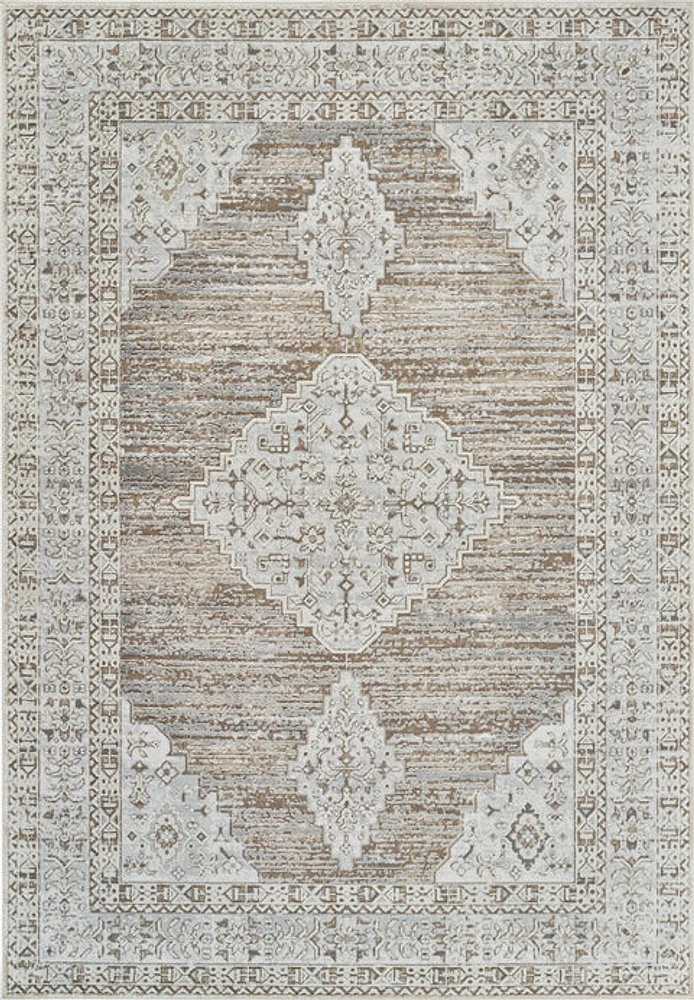 Nairobi Beige Medallion Rug – 5x8