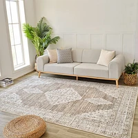 Nairobi Beige Medallion Rug – 5x8